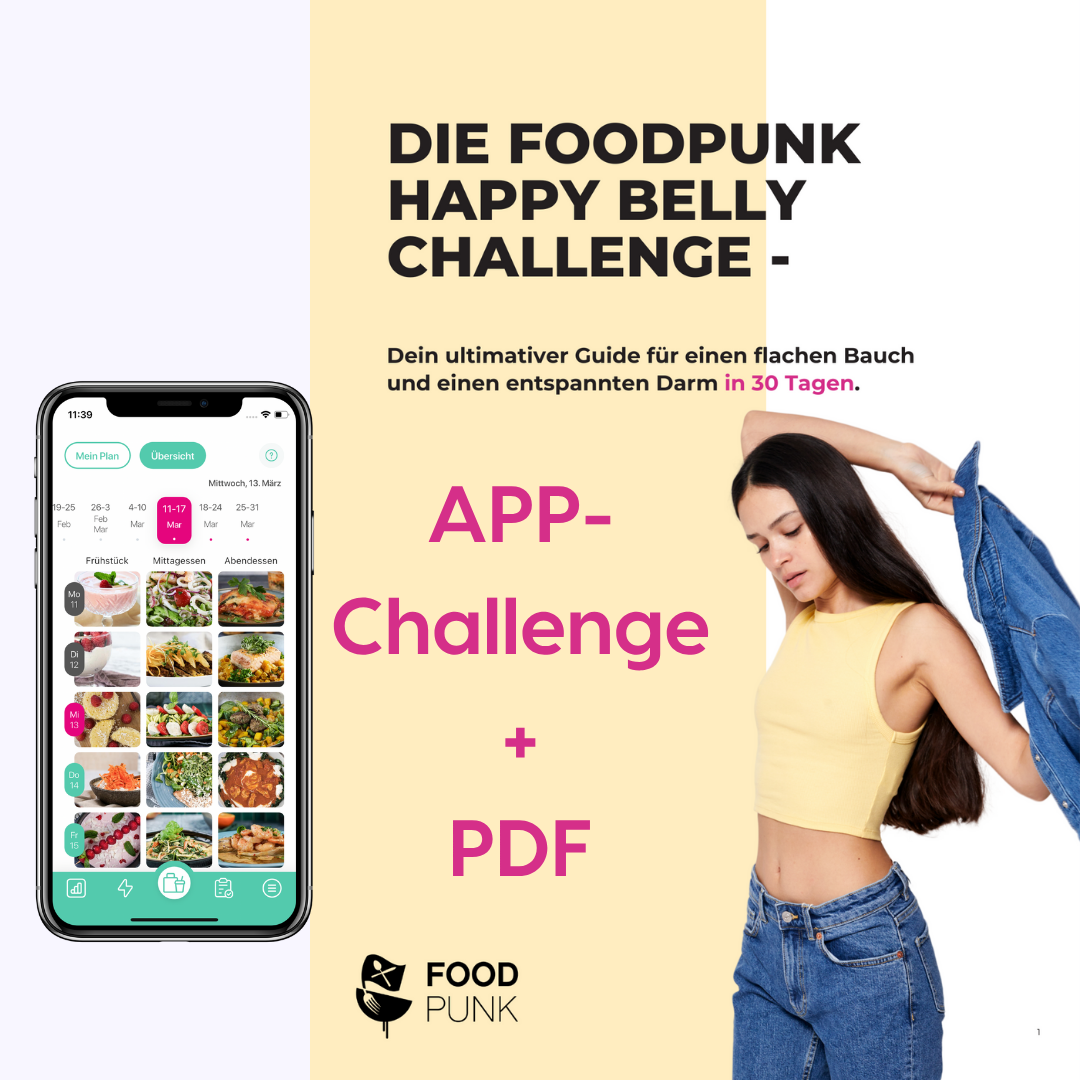 Happy Belly Challenge Bundle – Challenge + PDF für Bestandskunden