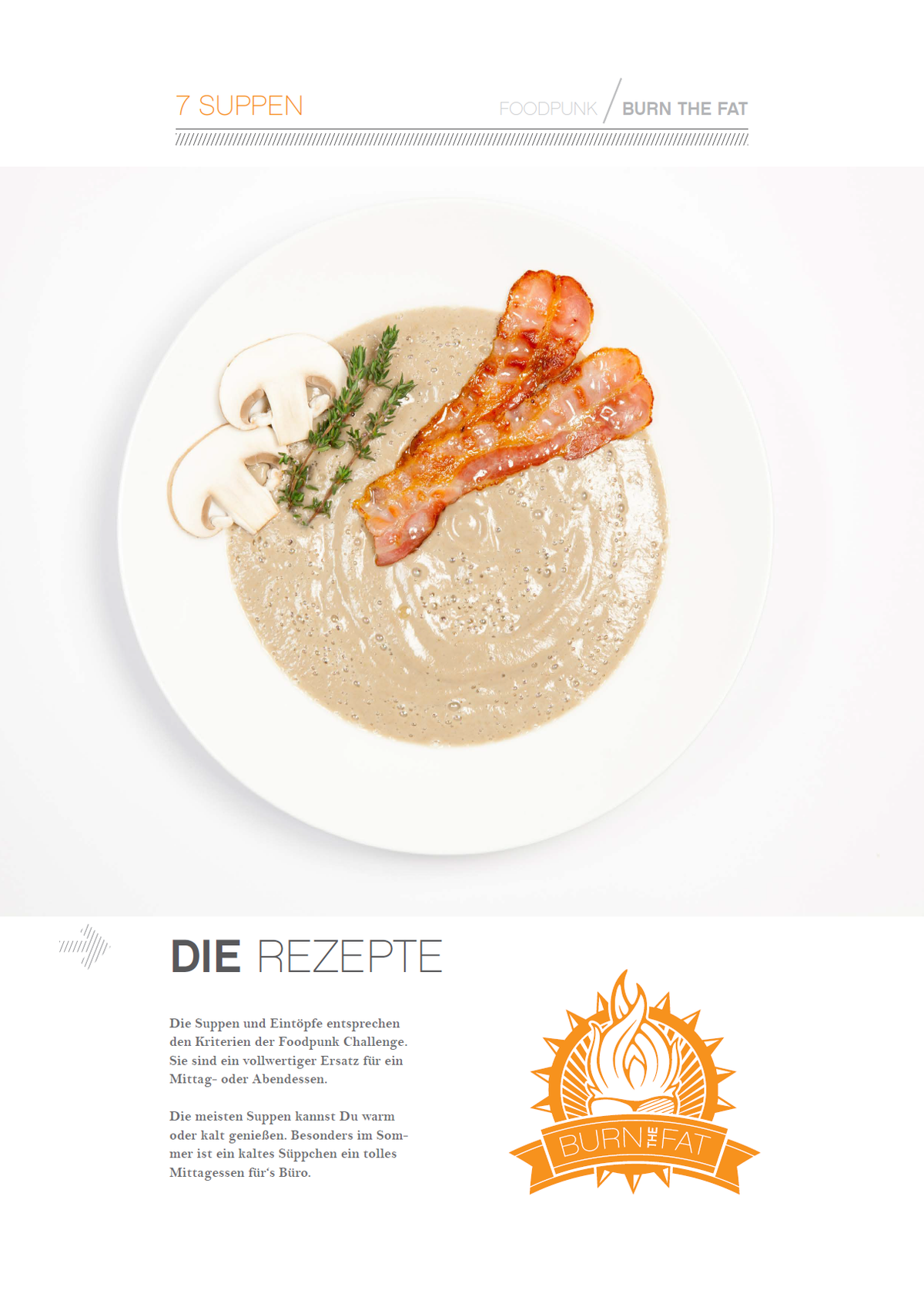 Suppen Upgrade, Burn The Fat 1700 kcal, 7 Rezepte für Suppen & Eintöpfe