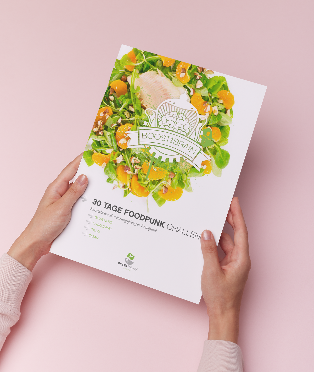 Boost Your Brain Challenge 1600 kcal, 30 Tage Keto Ernährungsplan