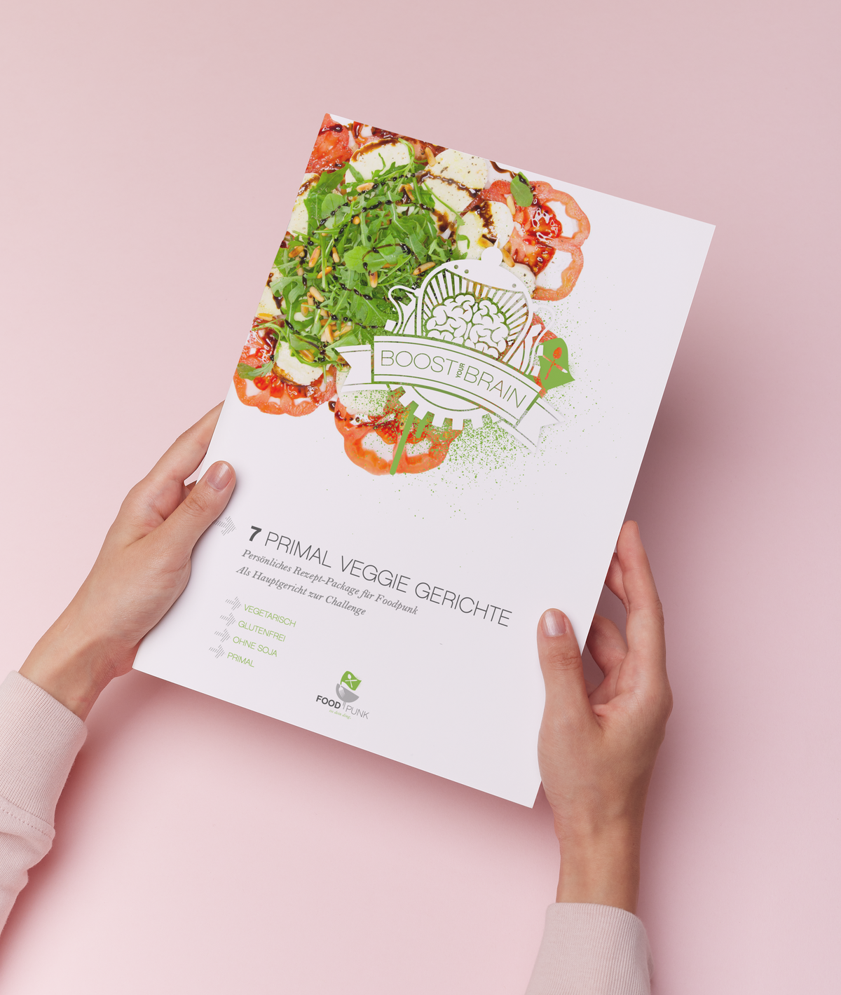 Primal Upgrade, Boost Your Brain 1700 kcal, 7 vegetarische Rezepte mit Milchprodukten