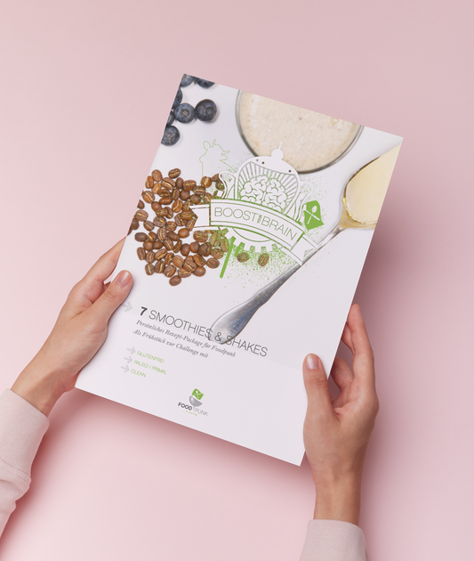 Smoothie Upgrade, Boost Your Brain 1500 kcal, 7 Rezepte für Smoothies & Shakes