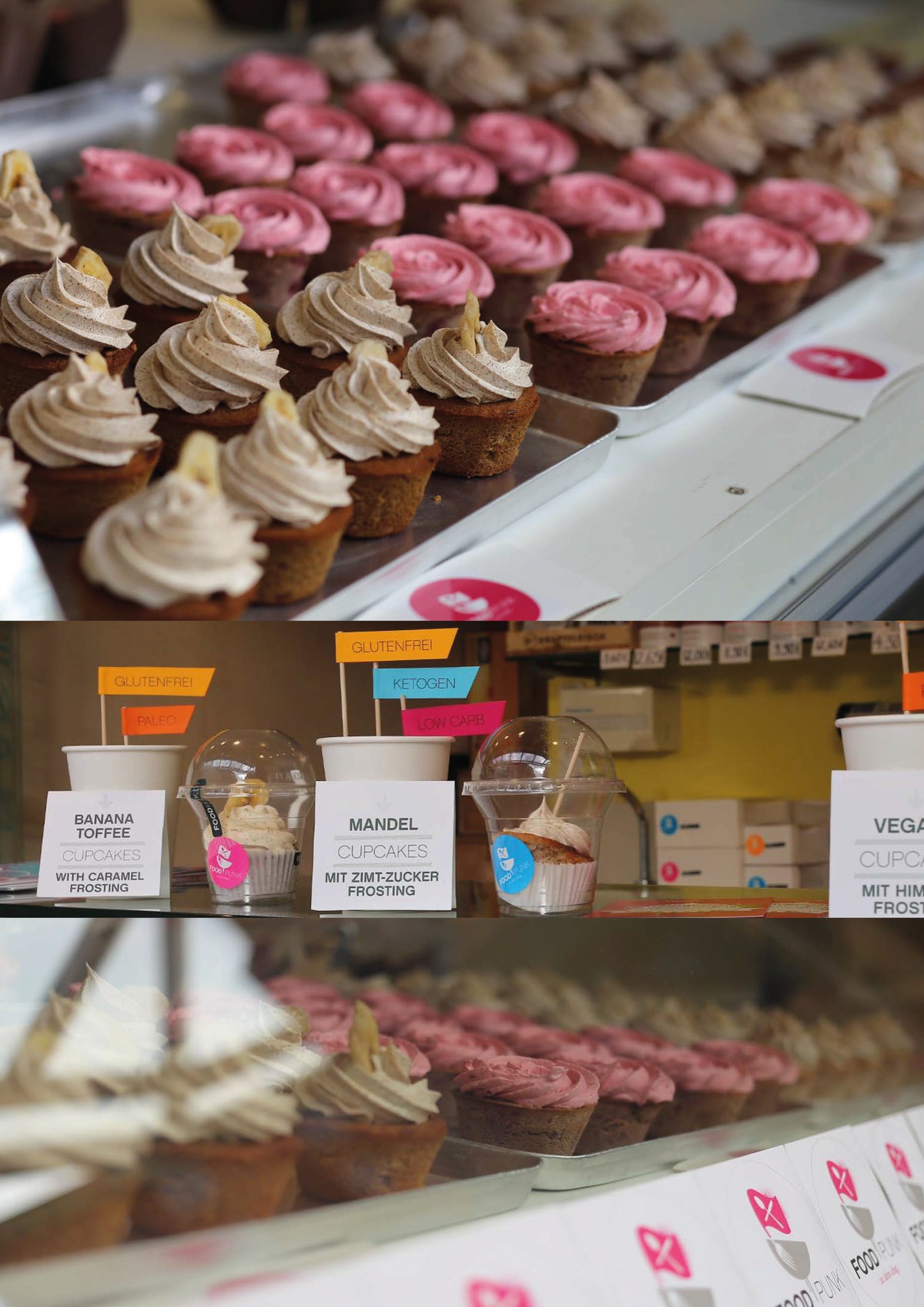 Low Carb & Keto Cupcakes und Brownies